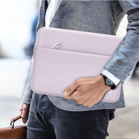 Pokrowiec Tech-Protect Sleeve na laptopa 15-16" - różowy