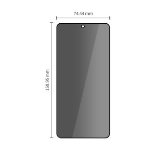 Szkło hartowane Tech-Protect Glass SPY+ 2-Pack prywatyzujące na Samsung Galaxy S26 Ultra