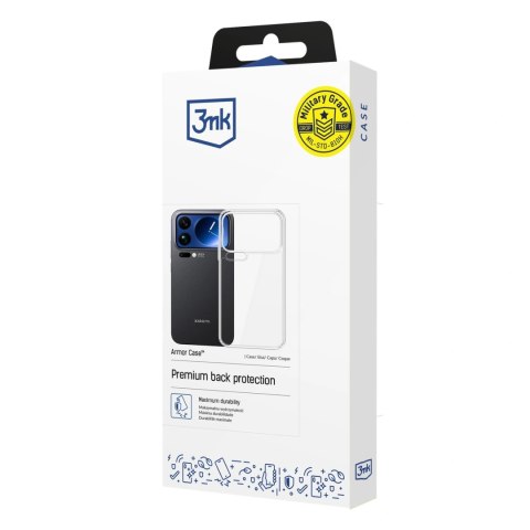 Etui 3mk Armor Case na Xiaomi 17 Pro - przezroczyste
