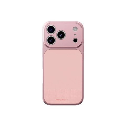 Etui AMAZINGTHING Minimal Mag Full Cover Case na iPhone 17 Pro Max - różowe