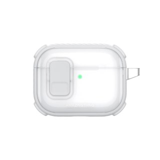 Etui AMAZINGTHING Titan Pro Mag Case Clear do AirPods Pro 3 - białe