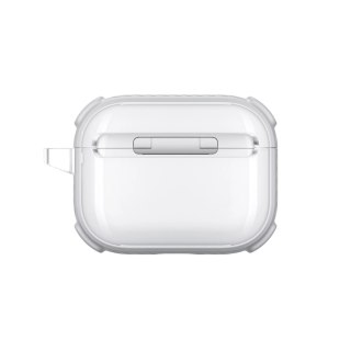 Etui AMAZINGTHING Titan Pro Mag Case Clear do AirPods Pro 3 - białe