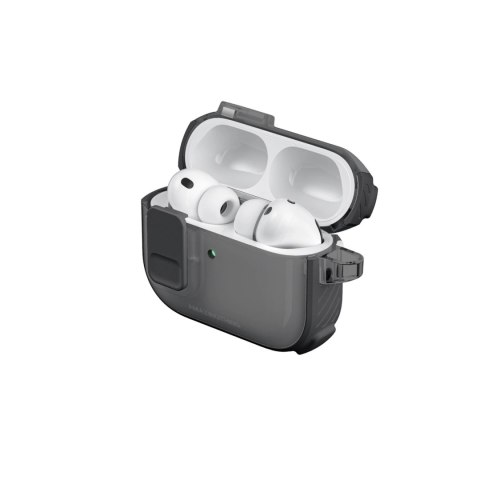 Etui AMAZINGTHING Titan Pro Mag Case Clear do AirPods Pro 3 - czarne