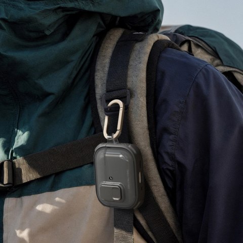 Etui AMAZINGTHING Titan Pro Mag Case Clear do AirPods Pro 3 - czarne