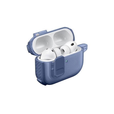 Etui AMAZINGTHING Titan Pro Mag Case Clear do AirPods Pro 3 - niebieskie
