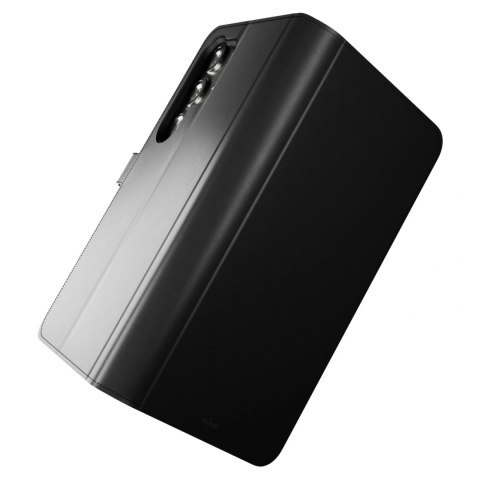 Etui z ekoskóry Puro Booklet Case z klapką i portfelem do Samsung Galaxy S25 Ultra - czarne