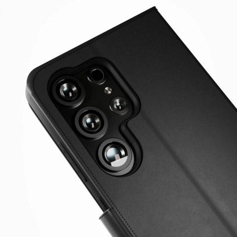 Etui z ekoskóry Puro Booklet Case z klapką i portfelem do Samsung Galaxy S25 Ultra - czarne