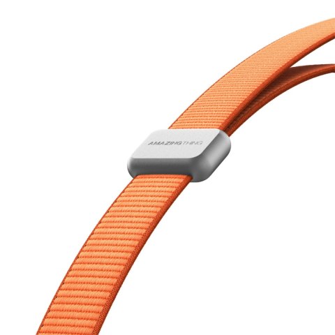 Pasek na telefon AMAZINGTHING Titan MagStrap z magnetyczną regulacją - pomarańczowy
