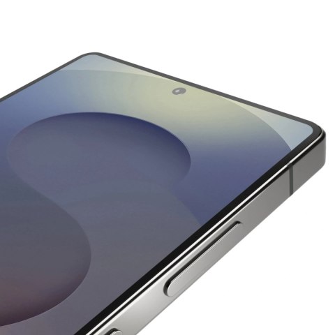 Szkło hartowane Puro Frame Tempered Glass z czarną ramką do Samsung Galaxy S25 Ultra