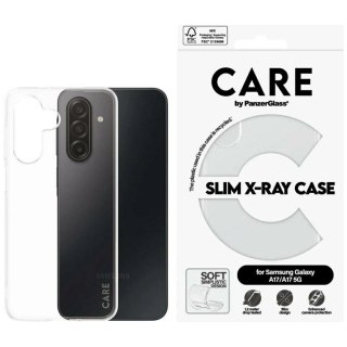 Etui CARE by PanzerGlass Fashion X-Ray na Samsung Galaxy M17 5G / A17 / A17 5G - przezroczyste