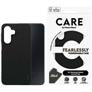 Etui CARE by PanzerGlass Fearlessly Fashionable na Samsung Galaxy M17 5G / A17 / A17 5G - czarne