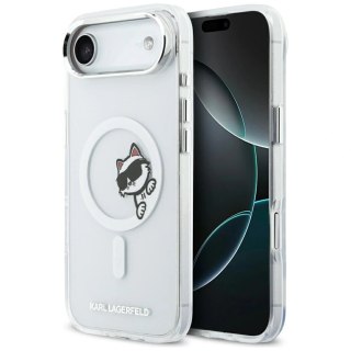 Etui Karl Lagerfeld IML Peekaboo MagSafe na iPhone Air - przezroczyste