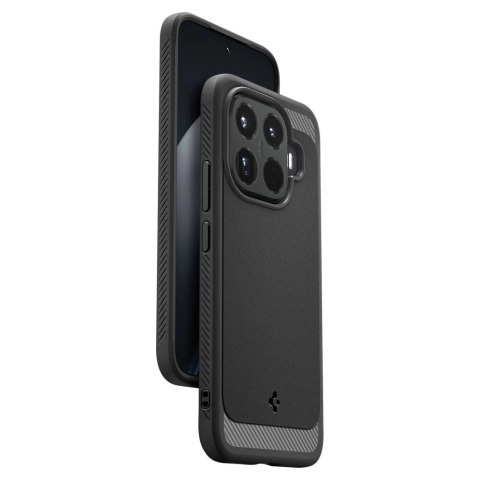 Etui Spigen Rugged Armor na Xiaomi 15T Pro - czarne