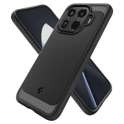 Etui Spigen Rugged Armor na Xiaomi 15T Pro - czarne