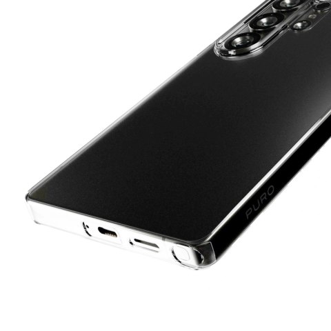 Etui silikonowe Puro 03 Nude do Samsung Galaxy S25 Ultra - przezroczyste