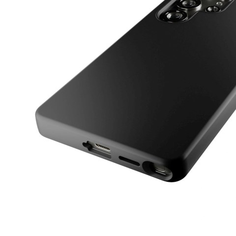 Etui silikonowe Puro Icon Mag z MagSafe do Samsung Galaxy S25 Ultra - czarne