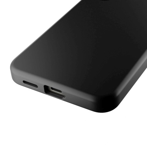 Etui silikonowe Puro Icon Mag z MagSafe do Samsung Galaxy S25 - czarne