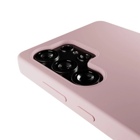 Etui silikonowe Puro Icon do Samsung Galaxy S25 Ultra - różowe