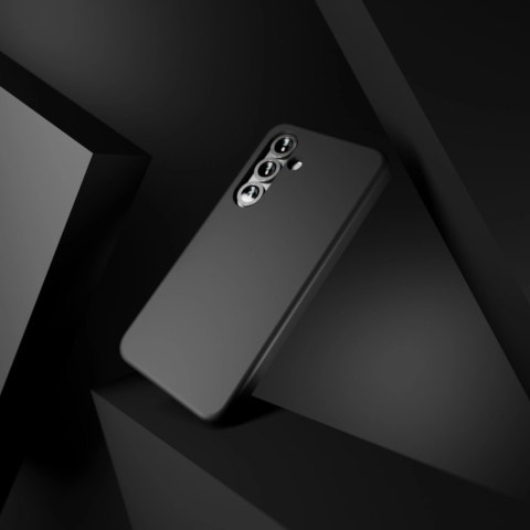 Etui silikonowe Puro Icon do Samsung Galaxy S25+ - czarne