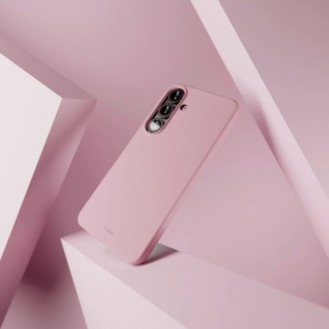 Etui silikonowe Puro Icon do Samsung Galaxy S25 - różowe
