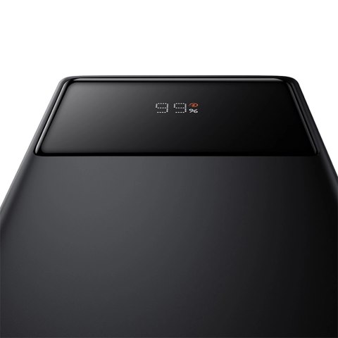 Powerbank Baseus Star-Lord 30000mAh 30W z wyświetlaczem i kablem Baseus Simple USB-A - USB-C 3A 30cm - czarny