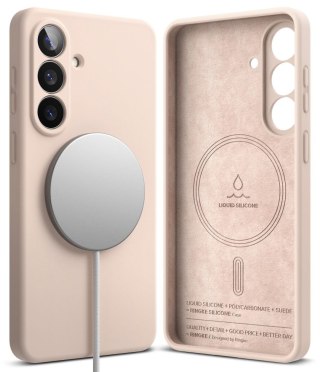 RINGKE SILICONE MAGNETIC MAGSAFE GALAXY S26+ PLUS PINK SAND