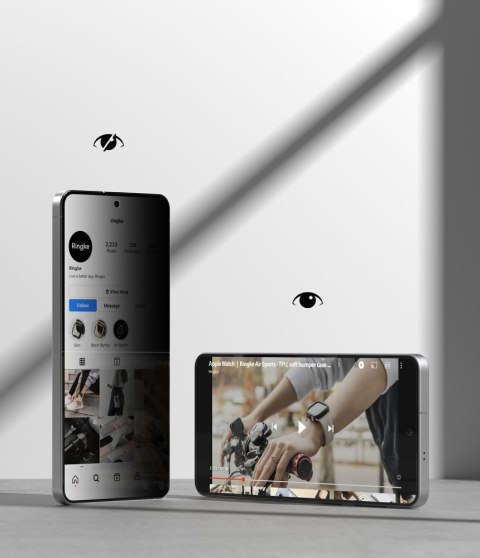 SZKŁO PRYWATYZUJĄCE RINGKE EASY SLIDE 2-PACK GALAXY S26+ PLUS PRIVACY