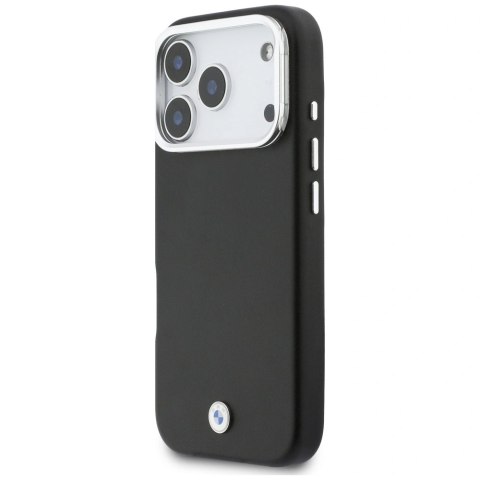 Etui BMW M Sign Metal Logo MagSafe na iPhone 17 Pro - czarne