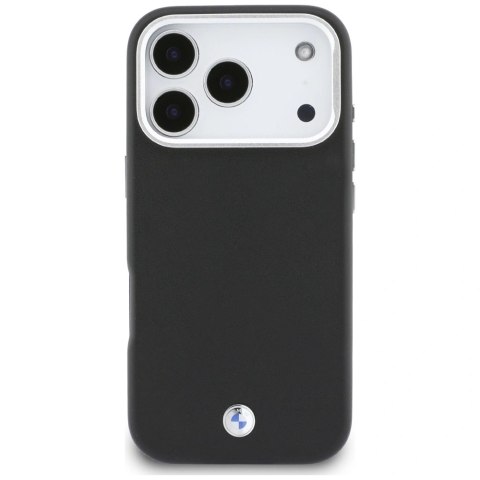 Etui BMW M Sign Metal Logo MagSafe na iPhone 17 Pro - czarne