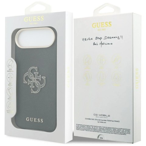 Etui Guess FW Resin Logo na iPhone Air - czarne