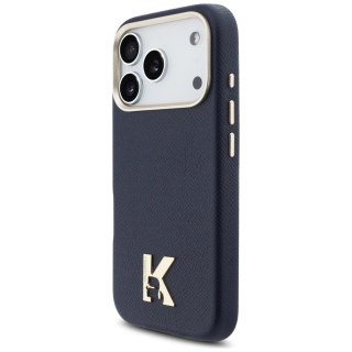 Etui Karl Lagerfeld Karl Head Logo MagSafe na iPhone 17 Pro Max - niebieskie