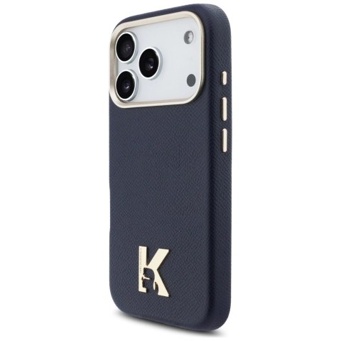 Etui Karl Lagerfeld Karl Head Logo MagSafe na iPhone 17 Pro Max - niebieskie