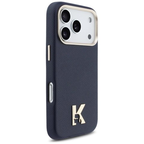Etui Karl Lagerfeld Karl Head Logo MagSafe na iPhone 17 Pro Max - niebieskie