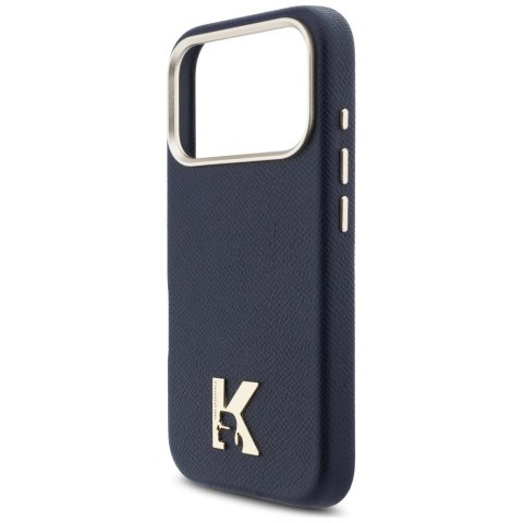 Etui Karl Lagerfeld Karl Head Logo MagSafe na iPhone 17 Pro Max - niebieskie