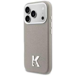 Etui Karl Lagerfeld Karl Head Logo MagSafe na iPhone 17 Pro - szare