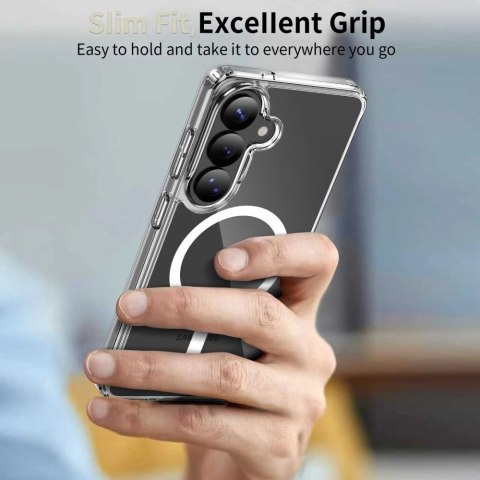 Etui Tech-Protect FlexAir Hybrid MagSafe na Samsung Galaxy S26+ - przezroczyste