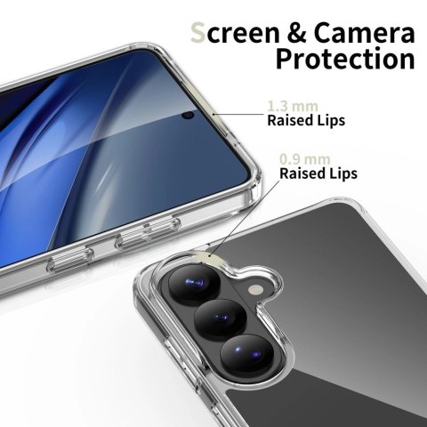 Etui Tech-Protect FlexAir Hybrid na Samsung Galaxy S26 - przezrozyste