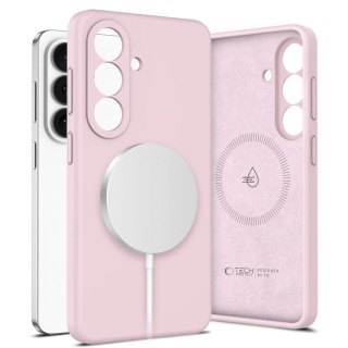 Etui Tech-Protect Silicone MagSafe na Samsung Galaxy S26+ - różowe