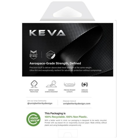 Etui UNIQ Keva Prime na AirPods Pro 3 - czarne