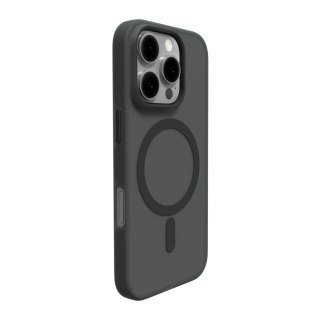 Etui silikonowe Puro Daylight MagSafe do iPhone 16 Pro Max - czarne