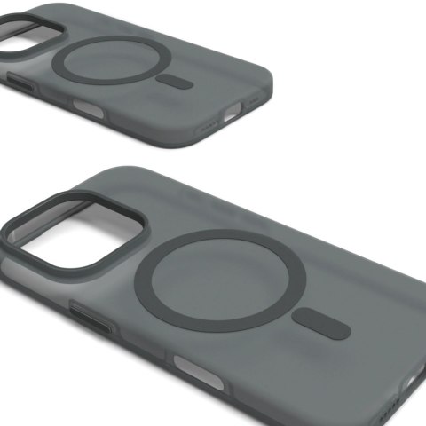 Etui silikonowe Puro Daylight MagSafe do iPhone 16 Pro - czarne