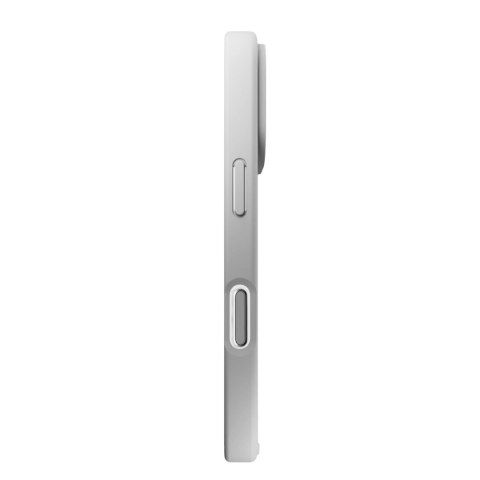 Etui silikonowe Puro Gradient MagSafe do iPhone 16 Pro Max - srebrne