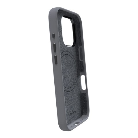 Etui silikonowe Puro Icon Mag Pro MagSafe do iPhone 16 Pro Max - ciemnoszare