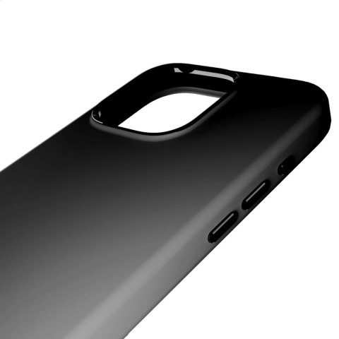 Etui silikonowe Puro Icon Mag Pro MagSafe do iPhone 16 Pro - ciemnoszare