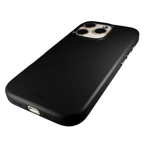 Etui silikonowe Puro Icon Mag Pro MagSafe do iPhone 16 Pro - czarne