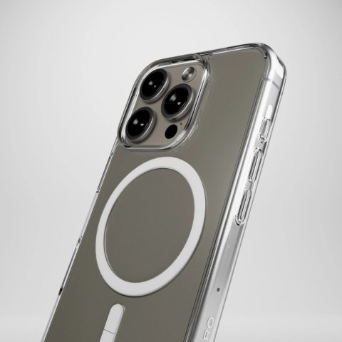 Etui silikonowe Puro Impact Clear D3O MagSafe do iPhone 16 Pro Max - przezroczyste