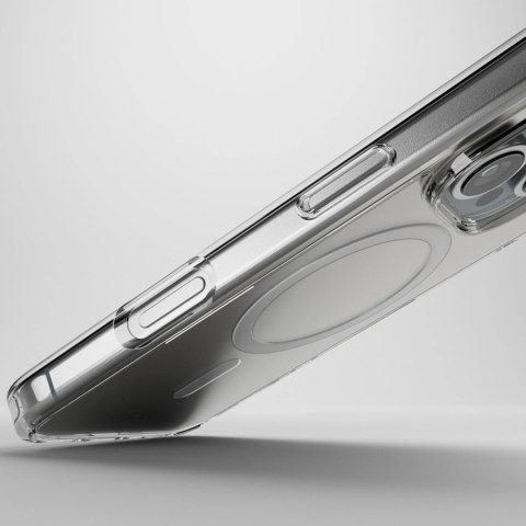 Etui silikonowe Puro Impact Clear D3O MagSafe do iPhone 16 Pro - przezroczyste