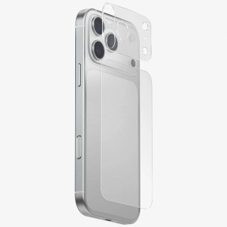 Folia ochronna na aparat i tył panelu UNIQ Optix Aeroshield+ Camera Module Protector na iPhone 17 Pro Max