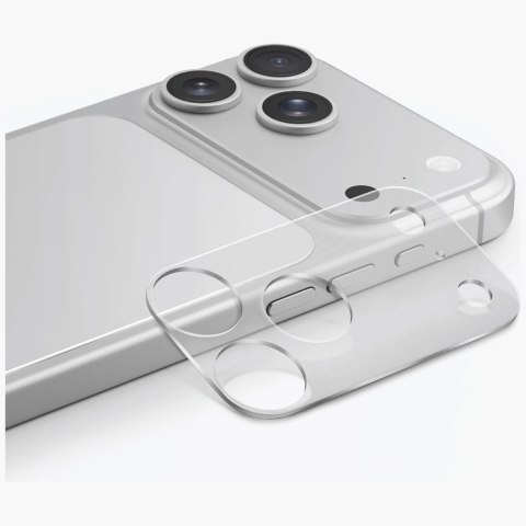Folia ochronna na aparat i tył panelu UNIQ Optix Aeroshield+ Camera Module Protector na iPhone 17 Pro Max