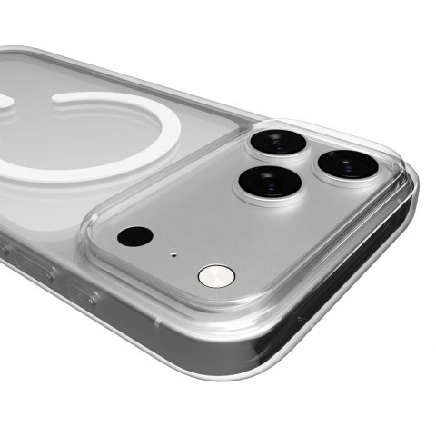 Etui Puro 0.3 MAG Ultra-Slim TPU kompatybilne z MagSafe na iPhone 17 Pro Max - przezroczyste